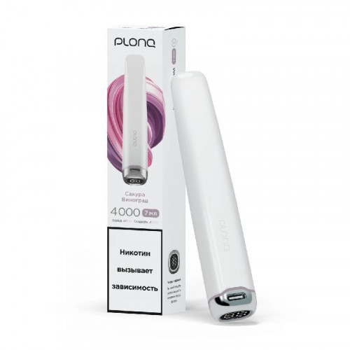 Электронная сигарета Plonq Plus Pro Сакура Виноград (Плонг Плюс Про)