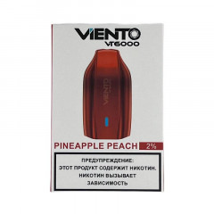 Электронная сигарета Viento VT 6000 - Ананас персик (Pineapple Peach)
