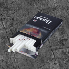 Сигареты Бертон Супер Слим Чёрный (Burton Super Slim Black)